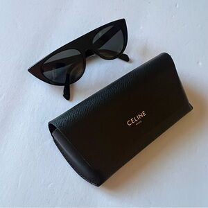 CELINE CL40228I SUNGLASSES BLACK NEW WITH CELINE CASE